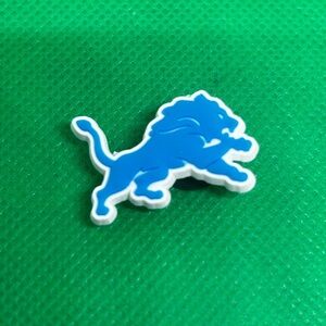 🌼 (5/$10 or 10/$15) NEW “NFL” Fun Croc Charm Collection Detroit Lions Football